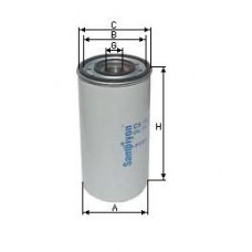 Масляный фильтр SAMPIYON CS 16211 (аналог Donaldson P550342, Case 1831117, Iveco 1902102)